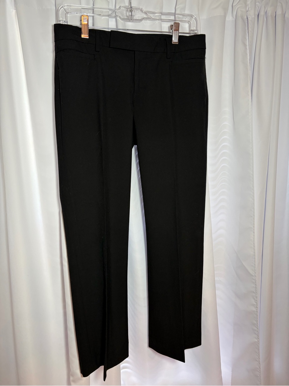 GAP Modern Boot Black Pants size 0R with Stretch